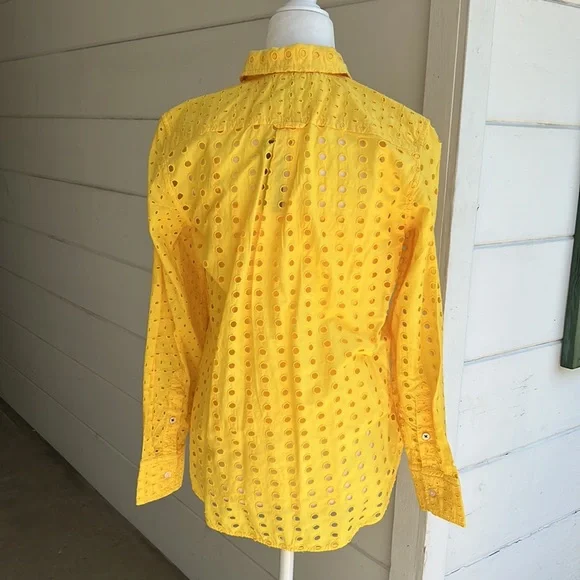 J CREW Eyelet Shirt - Picture 5 of 10